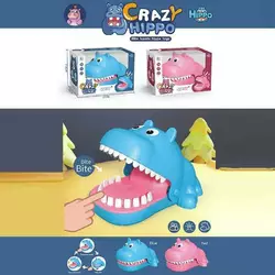 Зубастик 6885 (96/2) 2 кольори, "Бегемот", механічний, в коробці Зубастик 6885 (96/2) 2 кольори, "Бегемот", механічний, в коробці