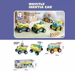 Набір машин LZ 006-2 (96/2) інерція, свисток, в коробці Набір машин LZ 006-2 (96/2) інерція, свисток, в коробці