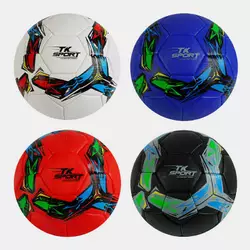 М`яч футбольний С 40210 (60) "TK Sport" 4 види, материал мягкий PVC, вага 330-350 грамм, гумовий балон, розмір №5, ВИДАЄТЬСЯ ТІЛЬКИ МІКС ВИДІВ М`яч футбольний С 40210 (60) "TK Sport" 4 види, материал мягкий PVC, вага 330-350 грамм, гумовий балон, розмір №5, ВИДАЄТЬСЯ ТІЛЬКИ МІКС ВИДІВ