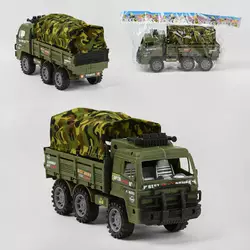 Машинка військова G 78 (96/2) інерція, 1шт у пакеті Машинка військова G 78 (96/2) інерція, 1шт у пакеті