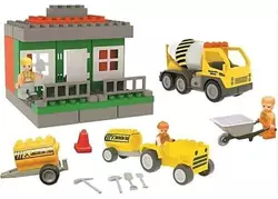 Конструктор 03-611 Pilsan (6) "Спецтехніка", 3 герої, машинка, аксесуари, інструкція, в коробці Конструктор 03-611 Pilsan (6) "Спецтехніка", 3 герої, машинка, аксесуари, інструкція, в коробці