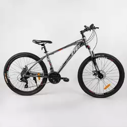 Велосипед Спортивный CORSO «GTR-3000» 26" дюймов 91428 (1) рама алюминиевая 15``, оборудование Shimano 21 скорость, собран на 75