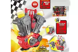 Музичний двигун 661-183 (18) конструктор, імітація запалювання двигуна, підсвічування, звуки, рухомі елементи, в коробці Музичний двигун 661-183 (18) конструктор, імітація запалювання двигуна, підсвічування, звуки, рухомі елементи, в коробці