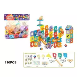 Конструктор HL 23 (96/2) 110 деталей, кульки, наліпки, в пакеті Конструктор HL 23 (96/2) 110 деталей, кульки, наліпки, в пакеті