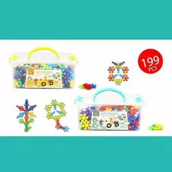 Конструктор HC 181-5 (24/2) 199 деталей, у пластиковому боксі Конструктор HC 181-5 (24/2) 199 деталей, у пластиковому боксі