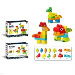 Конструктор 188-652 (24) 31 деталь, наліпки, в коробці Конструктор 188-652 (24) 31 деталь, наліпки, в коробці