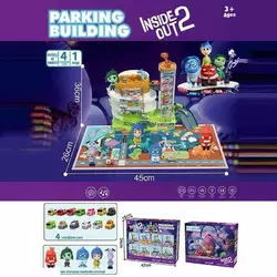 Трек 2023-34 (12) 3 рівні, 4 машинка, 2 герої, підсвічування, мелодія, автоматичний підіймач, в коробці Трек 2023-34 (12) 3 рівні, 4 машинка, 2 герої, підсвічування, мелодія, автоматичний підіймач, в коробці