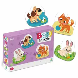 гр Пазл 3 в 1  "Домашні тварини" 300395 (48) "Dodo" гр Пазл 3 в 1  "Домашні тварини" 300395 (48) "Dodo"