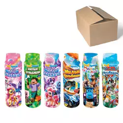 гр Мильні бульбашки 17151 ЦІНА ЗА 39 ШТ (1) "Пані Булька", 6 ВИДІВ У БЛОЦІ, 100 мл гр Мильні бульбашки 17151 ЦІНА ЗА 39 ШТ (1) "Пані Булька", 6 ВИДІВ У БЛОЦІ, 100 мл