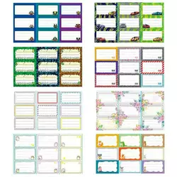 гр Набір стікерів для зошитів та книг 9 шт НС-15 (32) "Апельсин", в пакеті гр Набір стікерів для зошитів та книг 9 шт НС-15 (32) "Апельсин", в пакеті