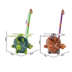 Каталка 198-27 (72/2) 2 види, дзвіночок, обертаються лопасті, у пакеті Каталка 198-27 (72/2) 2 види, дзвіночок, обертаються лопасті, у пакеті