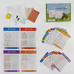 Логічна книжка С 47859 (36) 30 карток, 2 фломастери, в коробці Логічна книжка С 47859 (36) 30 карток, 2 фломастери, в коробці