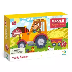 гр Пазл "Ведмедик-тракторист" картонний (3-4 роки) 30 ел.  300371 (36) "Dodo" гр Пазл "Ведмедик-тракторист" картонний (3-4 роки) 30 ел.  300371 (36) "Dodo"
