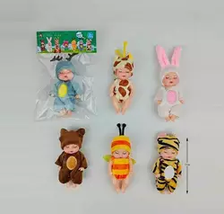 Пупс 12322 (800/2)  висота - 11см, тіло — пластик, голова — гума, знімний одяг, рухомі елементи, в пакеті, ВИДАЄТЬСЯ ТІЛЬКИ МІКС ВИДІВ Пупс 12322 (800/2)  висота - 11см, тіло — пластик, голова — гума, знімний одяг, рухомі елементи, в пакеті, ВИДАЄТЬСЯ ТІЛЬКИ МІКС ВИДІВ