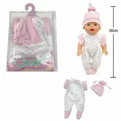 Одяг для пупса YLC 335 D (120) на пупса висотою 30-35 см, в пакеті Одяг для пупса YLC 335 D (120) на пупса висотою 30-35 см, в пакеті