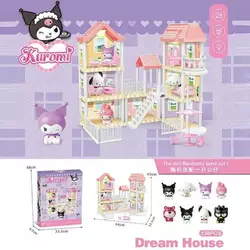 Будиночок з героями 7 SY-1 Штрих=42032 (24) підсвічування, фігурка героя, 3 поверхи, меблі, в коробці Будиночок з героями 7 SY-1 Штрих=42032 (24) підсвічування, фігурка героя, 3 поверхи, меблі, в коробці