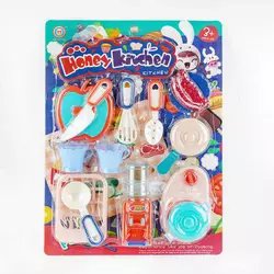 Набір посуду 7589 (84/2) 16 елементів, на листі Набір посуду 7589 (84/2) 16 елементів, на листі