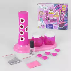 гр Набір для манікюру 37691 (12/2) "4FUN Game Club", сушка для нігтів на батарейках, лак, блискітки, в коробці гр Набір для манікюру 37691 (12/2) "4FUN Game Club", сушка для нігтів на батарейках, лак, блискітки, в коробці