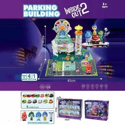 Трек 2023-33 (12) 3 рівні, 4 машинки, 2 герої, підсвічування, мелодія, автоматичний підіймач, в коробці Трек 2023-33 (12) 3 рівні, 4 машинки, 2 герої, підсвічування, мелодія, автоматичний підіймач, в коробці