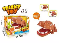 Зубастик 2021-163 (48/2) “Динозавр”, звук, в коробці Зубастик 2021-163 (48/2) “Динозавр”, звук, в коробці