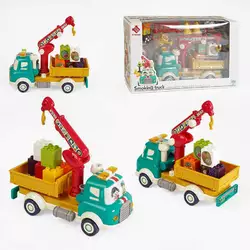 Машинка 88025 (18) підсвічування, звуки, парогенератор, інерція, рухомі елементи, дорожні знаки, конструктор, в коробці Машинка 88025 (18) підсвічування, звуки, парогенератор, інерція, рухомі елементи, дорожні знаки, конструктор, в коробці