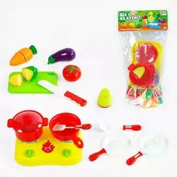 гр Продукти на липучках “Що є на кухні?” 65290 (120/2) "4FUN Game Club", 17 елементів, варильна поверхня, посуд, обробна дошка, у пакеті гр Продукти на липучках “Що є на кухні?” 65290 (120/2) "4FUN Game Club", 17 елементів, варильна поверхня, посуд, обробна дошка, у пакеті