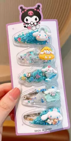 Набір шпильок для волосся C 73140 (1000) ЦІНА ЗА 1 ЛИСТ, герой, 5 штук, в пакеті Набір шпильок для волосся C 73140 (1000) ЦІНА ЗА 1 ЛИСТ, герой, 5 штук, в пакеті