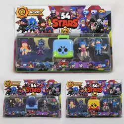 Герої LDY 220862 (72) BRAWL STARS, 3 види, на листі Герої LDY 220862 (72) BRAWL STARS, 3 види, на листі