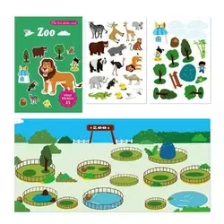 Зошит з наліпками LY 63044 (300) багаторазові наліпки, в пакеті Зошит з наліпками LY 63044 (300) багаторазові наліпки, в пакеті