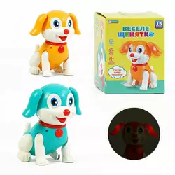 Щенятко ТК 10332 UK (72)"TK Group", 2 види, ОЗВУЧУВАННЯ УКРАЇНСЬКОЮ МОВОЮ, підсвічування, пісня, рухомі вушка, стрибає вперед, в коробці Щенятко ТК 10332 UK (72)"TK Group", 2 види, ОЗВУЧУВАННЯ УКРАЇНСЬКОЮ МОВОЮ, підсвічування, пісня, рухомі вушка, стрибає вперед, в коробці