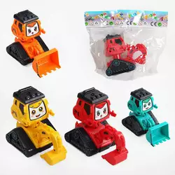 Машинка заводна 901-3 (300/2) 4 кольори, "спецтехніка", у пакеті Машинка заводна 901-3 (300/2) 4 кольори, "спецтехніка", у пакеті