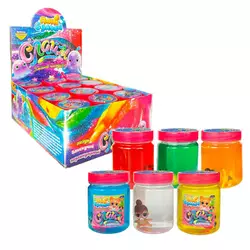 гр Кришталевий слайм з лялькою 81777 ШТРИХ=16550 (1) "Пані Булька", ЦІНА ЗА 12 ШТУК В БЛОЦІ, 200 г, 6 кольорів, ароматизований, МІКС ВИДІВ гр Кришталевий слайм з лялькою 81777 ШТРИХ=16550 (1) "Пані Булька", ЦІНА ЗА 12 ШТУК В БЛОЦІ, 200 г, 6 кольорів, ароматизований, МІКС ВИДІВ