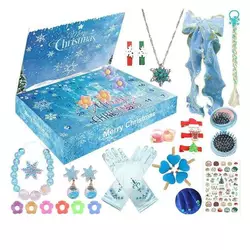 Адвент-календар XT 98 (36) 24 віконця, прикраси, аксесуари, в коробці Адвент-календар XT 98 (36) 24 віконця, прикраси, аксесуари, в коробці