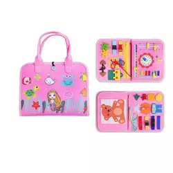 Логічна папка 25014 (50) фетр, цифри, англійський алфавіт, геометричні фігури, дні тижня, годинник, ремінці, рухомі шестерні, шнурівка, в коробці Логічна папка 25014 (50) фетр, цифри, англійський алфавіт, геометричні фігури, дні тижня, годинник, ремінці, рухомі шестерні, шнурівка, в коробці