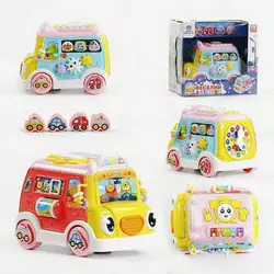 Музичний автобус 10891 (24/2) "TK Group", ОЗВУЧУВАННЯ УКРАЇНСЬКОЮ МОВОЮ, казки, пісні, вірші, шестерні, сортер, в коробці Музичний автобус 10891 (24/2) "TK Group", ОЗВУЧУВАННЯ УКРАЇНСЬКОЮ МОВОЮ, казки, пісні, вірші, шестерні, сортер, в коробці