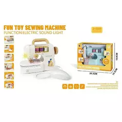 Швейна машинка XS 25001 (36/2) 2 кольори, на батарейках, шиє, підсвічування, нитки, тканина, інструкція, в коробці Швейна машинка XS 25001 (36/2) 2 кольори, на батарейках, шиє, підсвічування, нитки, тканина, інструкція, в коробці