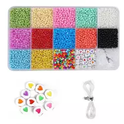 Набір бісеру 1198-22 (120/2) ліска, фурнітура, в боксі Набір бісеру 1198-22 (120/2) ліска, фурнітура, в боксі