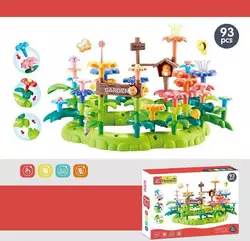 Конструктор 898-9104 (24) 93 деталі, "Квітковий сад", в коробці Конструктор 898-9104 (24) 93 деталі, "Квітковий сад", в коробці