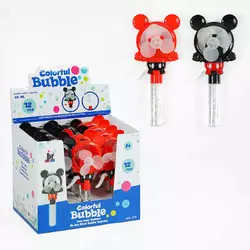 Мильні бульбашки 373 (12) “Мишеня”, 24 см, вентилятор, ЦІНА ЗА 12 ШТУК В БЛОЦІ Мильні бульбашки 373 (12) “Мишеня”, 24 см, вентилятор, ЦІНА ЗА 12 ШТУК В БЛОЦІ