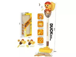 Пилосос HJ 199 C (12) “Каченя”, 3 насадки, підсвічування, мелодія, від батарейок, в коробці Пилосос HJ 199 C (12) “Каченя”, 3 насадки, підсвічування, мелодія, від батарейок, в коробці