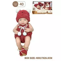 Пупс 8804-2 (16/2) знімний одяг, довжина 34 см, м’якотілий, в коробці Пупс 8804-2 (16/2) знімний одяг, довжина 34 см, м’якотілий, в коробці