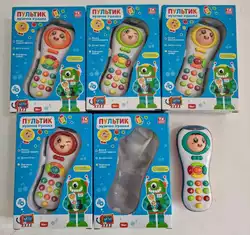 Пульт музичний 69973 (120/2) "TK Group", ОЗВУЧУВАННЯ УКРАЇНСЬКОЮ МОВОЮ, 4 кольори, 4 дитячі пісні, казка, вивчення цифр, в коробці Пульт музичний 69973 (120/2) "TK Group", ОЗВУЧУВАННЯ УКРАЇНСЬКОЮ МОВОЮ, 4 кольори, 4 дитячі пісні, казка, вивчення цифр, в коробці