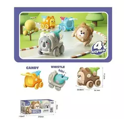 Набір машин LZ 004-2 (120/2) 2 шт., інерція, свисток, в коробці Набір машин LZ 004-2 (120/2) 2 шт., інерція, свисток, в коробці