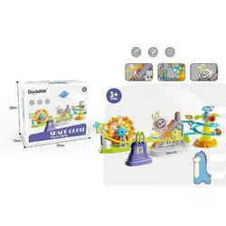 Трек 1026-88 (24) автоматичний підіймач, оглядове колесо, підсвічування, звук, гірки, фігурки, аксесуари, в коробці Трек 1026-88 (24) автоматичний підіймач, оглядове колесо, підсвічування, звук, гірки, фігурки, аксесуари, в коробці