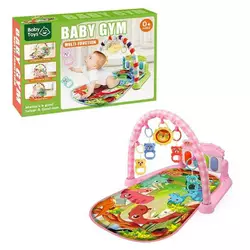 Килимок 226-16 Штрих = 50198 (24) мелодії, підсвічування, брязкальця, у коробці Килимок 226-16 Штрих = 50198 (24) мелодії, підсвічування, брязкальця, у коробці