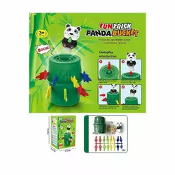 Гра розважальна 7742 (192/2) бамбук з пандою, листочки, колесо фортуни, гральний кубик, в коробці Гра розважальна 7742 (192/2) бамбук з пандою, листочки, колесо фортуни, гральний кубик, в коробці