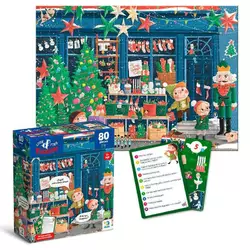 гр Пазл "Шукай та знаходь. Зимові свята" 300663 (24) "DoDo", 80 елементів, 28х39 см, в коробці гр Пазл "Шукай та знаходь. Зимові свята" 300663 (24) "DoDo", 80 елементів, 28х39 см, в коробці