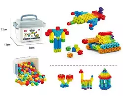 Конструктор 188-658 A (48/2) 80 деталей, у боксі Конструктор 188-658 A (48/2) 80 деталей, у боксі