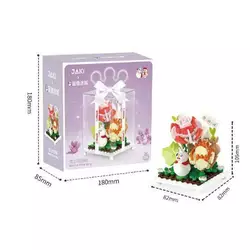 Конструктор XWZB 23021 (36) пластикова колба, в коробці Конструктор XWZB 23021 (36) пластикова колба, в коробці