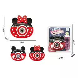 Камера з мильними бульбашками 676 (60/2) 2 види, на батарейках, музика, звукові ефекти, світло, пляшечка з рідиною, ремінець з карабіном, на листі Камера з мильними бульбашками 676 (60/2) 2 види, на батарейках, музика, звукові ефекти, світло, пляшечка з рідиною, ремінець з карабіном, на листі